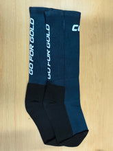 Load image into Gallery viewer, Go for Gold 2024 Blue Socks by CCN