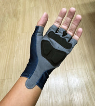 Load image into Gallery viewer, Go for Gold 2024 Blue Cycling Gloves by CCN