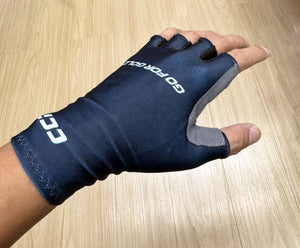 Go for Gold 2024 Blue Cycling Gloves by CCN