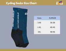 Load image into Gallery viewer, Go for Gold 2024 Blue Socks by CCN