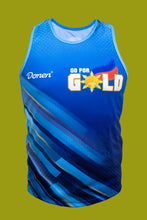 Load image into Gallery viewer, Go For Gold Running Singlet